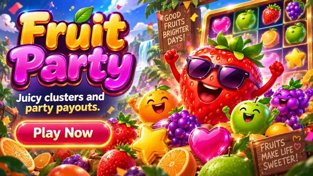 Fruit Party slot banneri